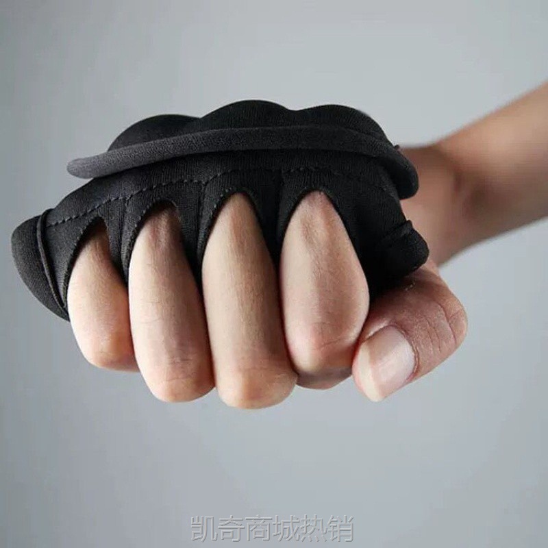 jpc负重手套 运动负重2.5kg沙袋护腕手腕隐形半指加重拳击绑手套