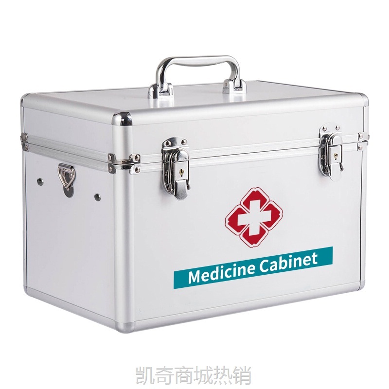 药箱家用大容量便携药物收纳箱工厂企业家庭常备应急出诊箱急救箱