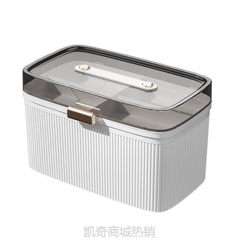 家用医药箱便携式医疗箱大容量儿童药物多层药品收纳盒塑料急救箱