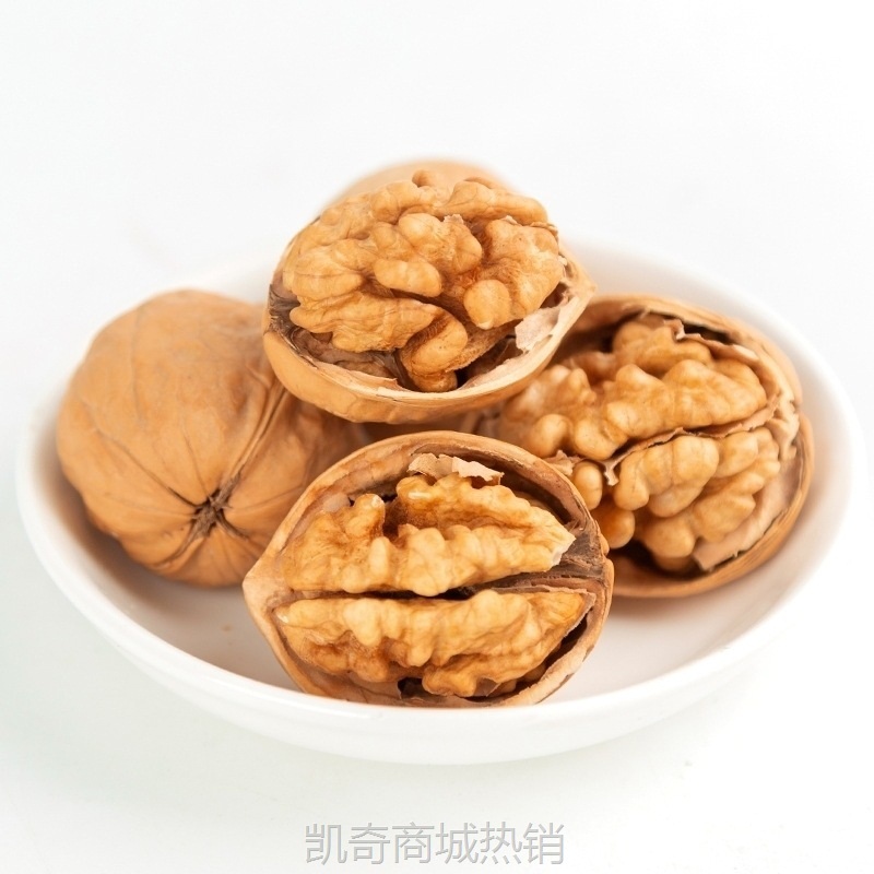 2024纸皮核桃新疆核桃薄皮新货孕妇专用原味生核桃手剥烤核桃核桃