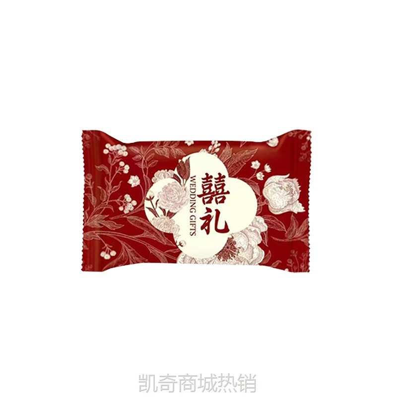 唯口爱喜礼软糖西柚味夹心爆浆糖果结婚喜糖婚庆伴手礼订婚糖零食