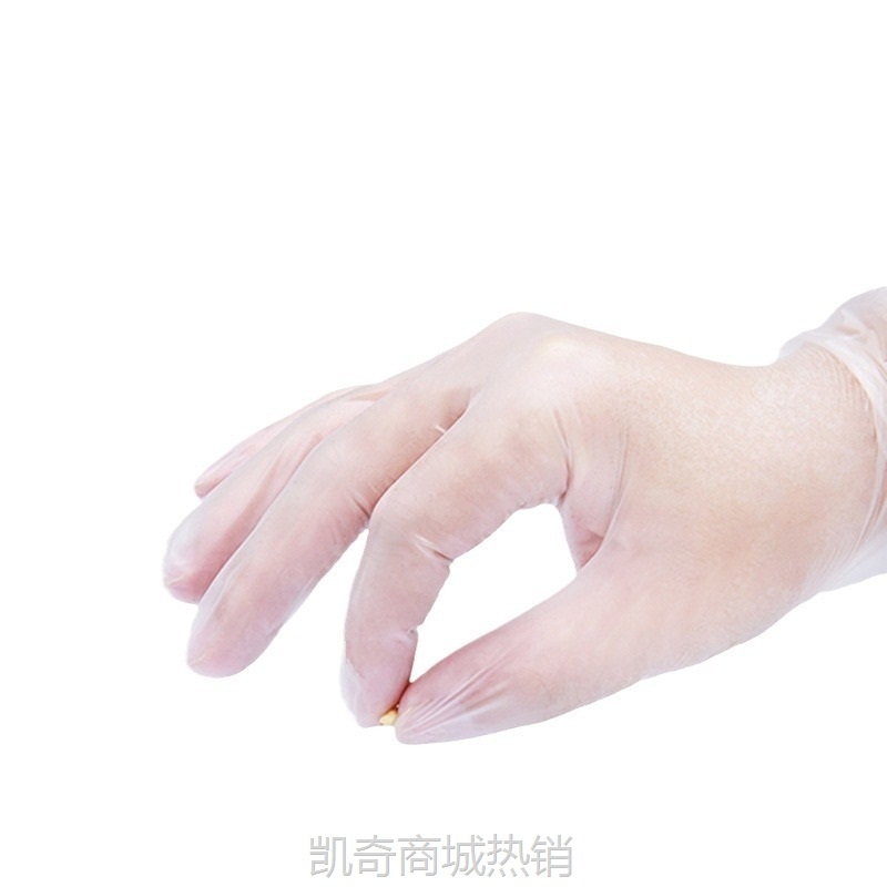 英科一次性PVC手套 餐饮家务加厚透明防护 英科PVC手套