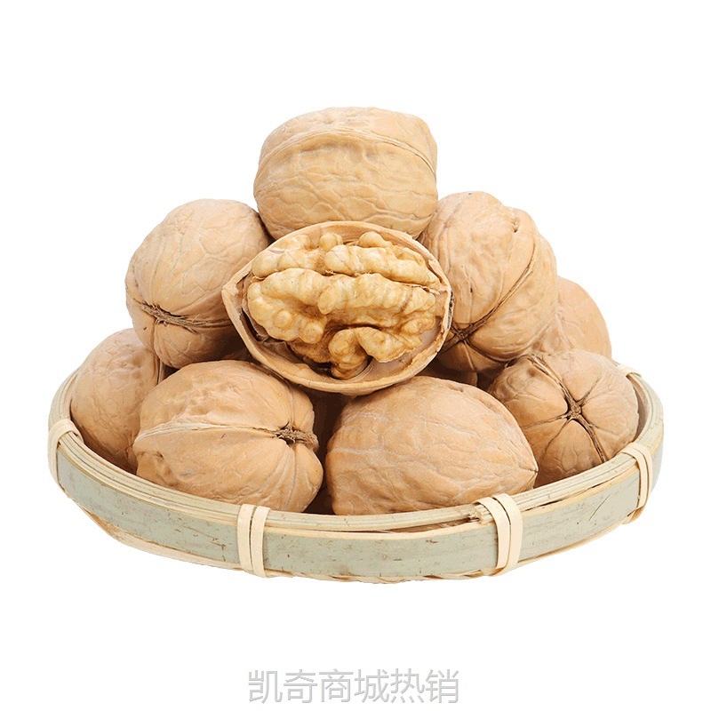 批发新疆特产纸皮核桃代发185薄皮核桃500g手捏薄壳纸皮奶香核桃