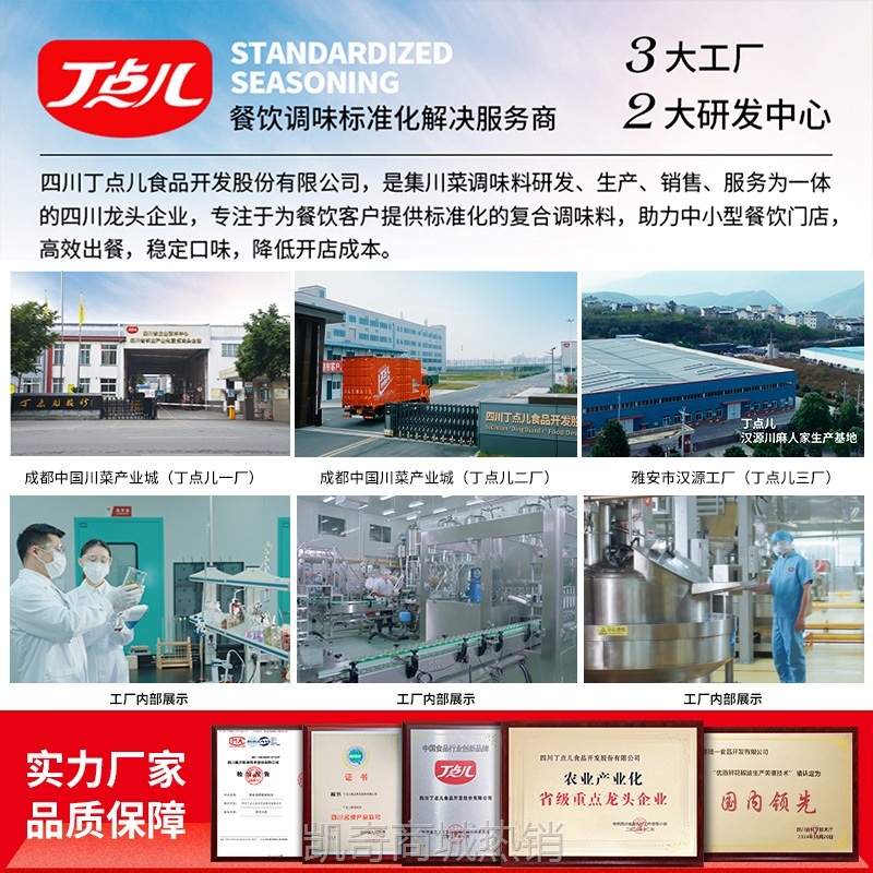丁点儿五香卤料4kg川味香卤料卤肉卤菜鲜香入味商用餐饮专用