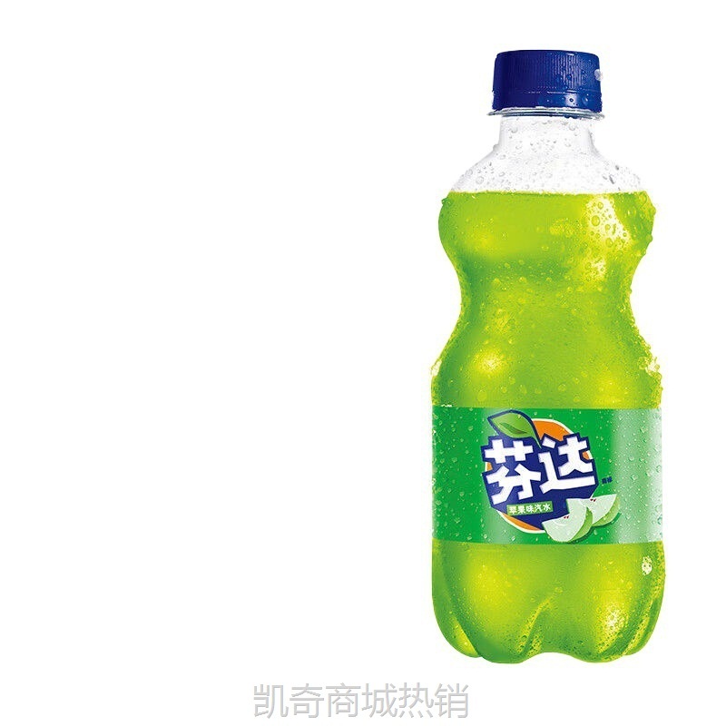 新日期芬达味批发小瓶迷你300ml/瓶可口雪碧芬达汽水整箱包邮