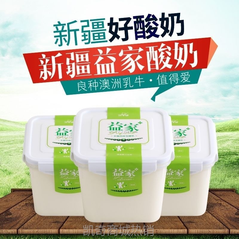 【桶装酸奶】TERUN新疆天润润康牛奶发酵乳益家方桶桶装桶酸酸奶