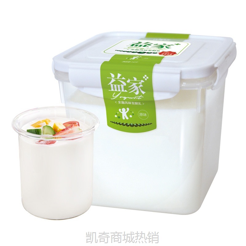 新疆天润益家酸奶可一件代发原味浓缩桶装酸奶低温润康方桶老酸奶