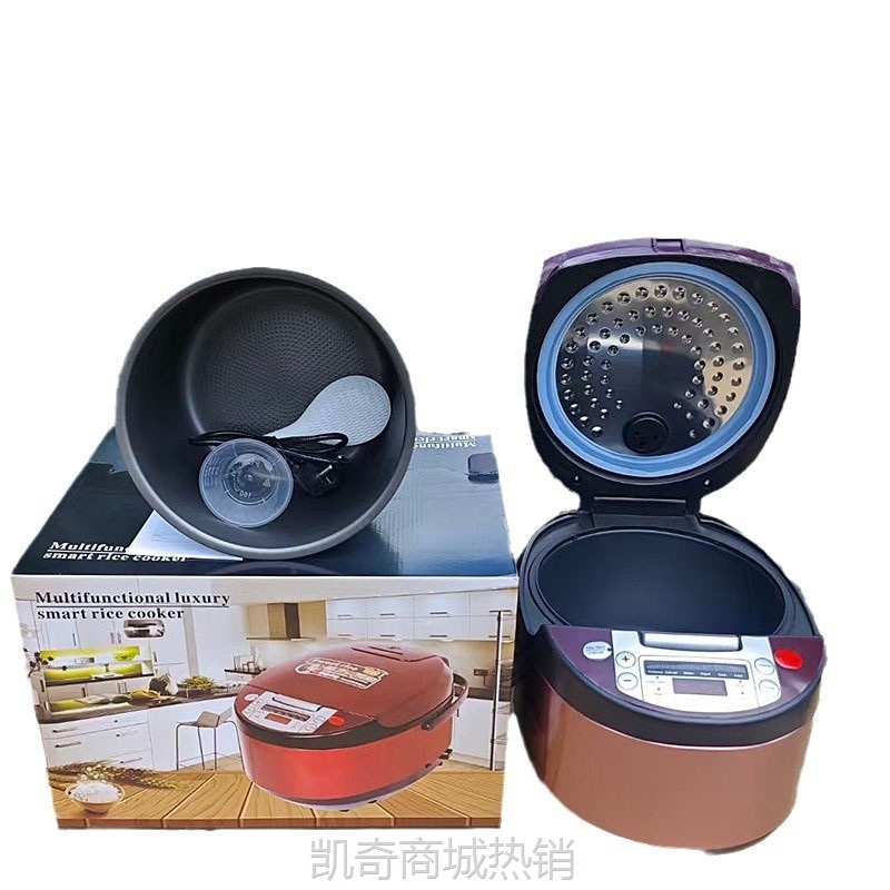 5LRice cooker英文电饭煲5L家用智能预约大容量电饭煲工厂直销