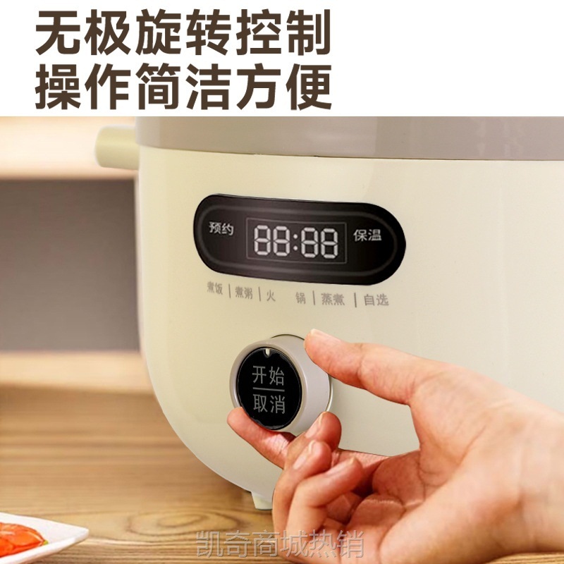 韩派电压力锅家用电饭煲双格多功能电火锅三格内胆鸳鸯锅电饭锅