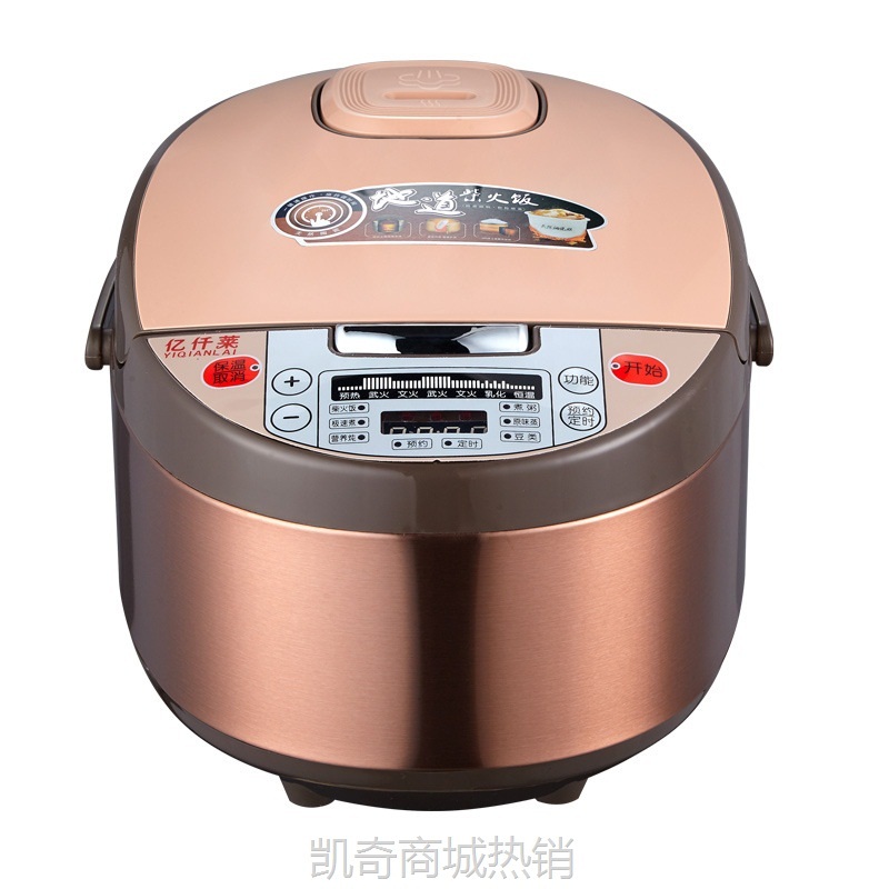 现货批发陶瓷内胆电饭煲家用智能瓦胆煲陶土方形养生电饭煲柴火饭