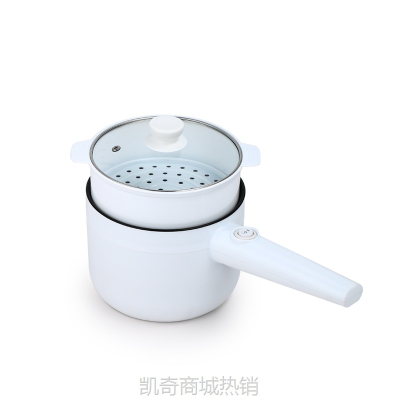 电煮锅多功能迷你学生宿舍家用煮面小锅小型泡面锅小电锅电热火锅