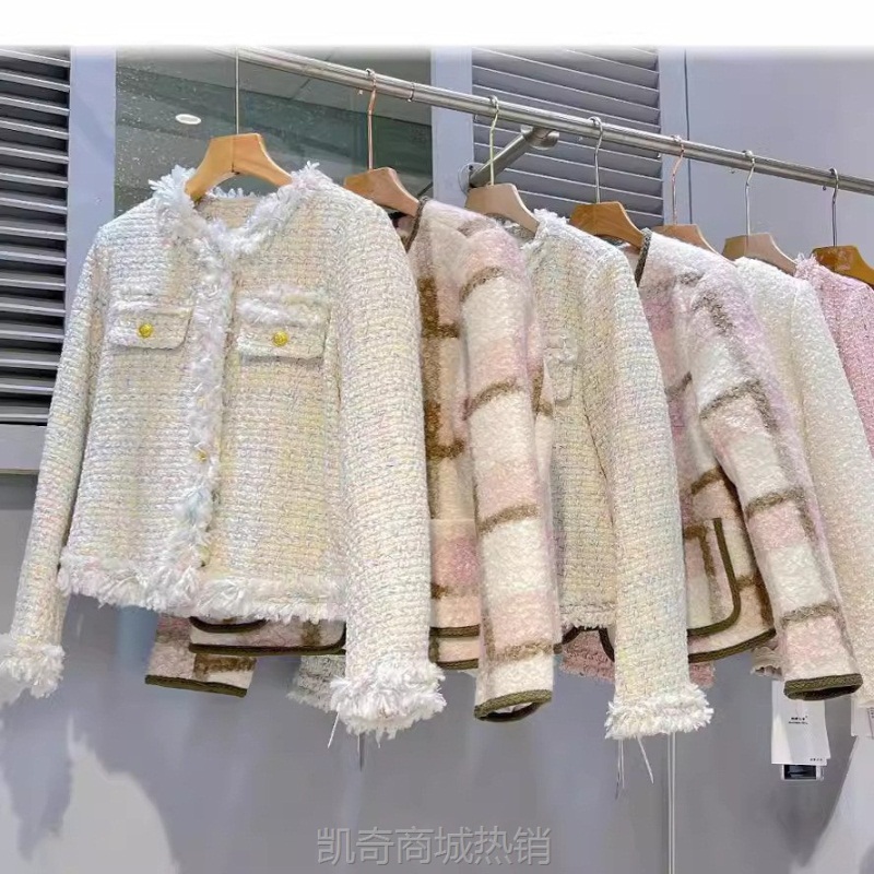 格莉高端女装原创设计师女装小香风套装品牌撤柜女装尾货直播高货