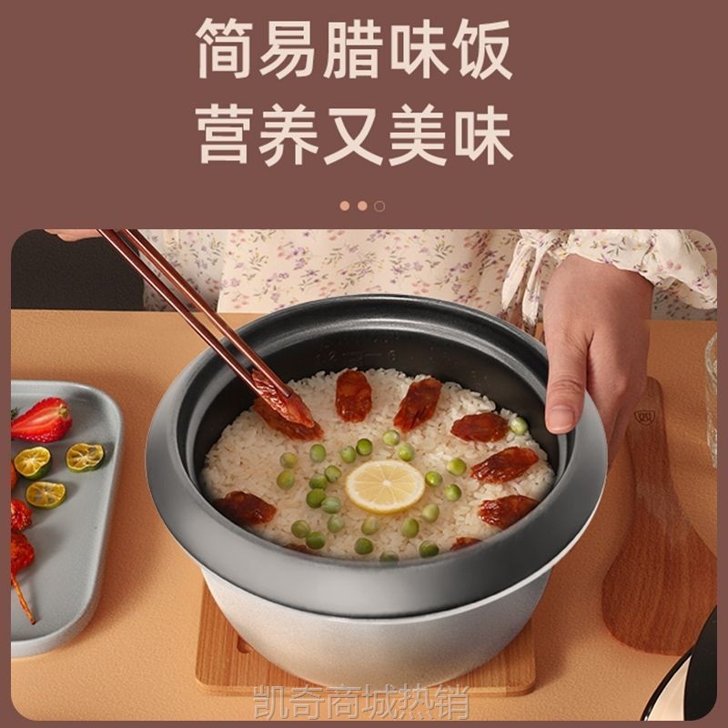 志高电饭煲家用多功能煮饭1小型2老式3迷你4L升5人一个带蒸笼饭锅