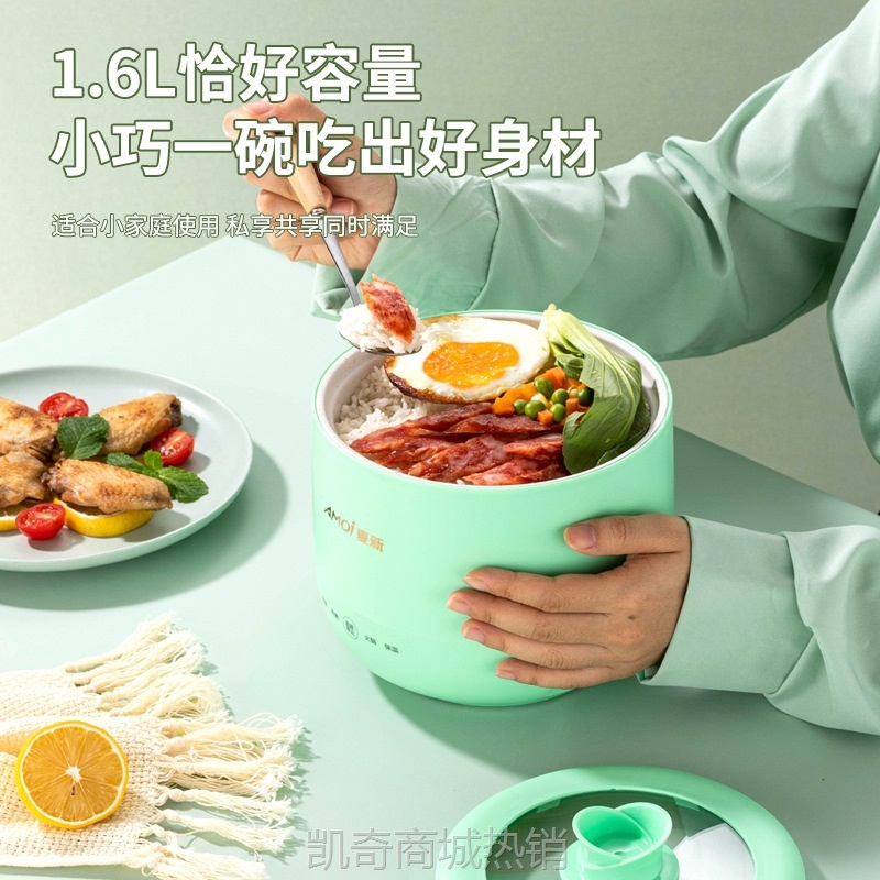 厂家直供 多功能电饭锅家用煮饭迷你小功率不粘锅宿舍电饭煲