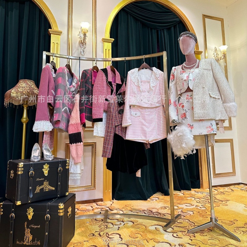 格莉设计师女装尾款清货可挑款可走份品牌撤柜尾货连衣裙两件套
