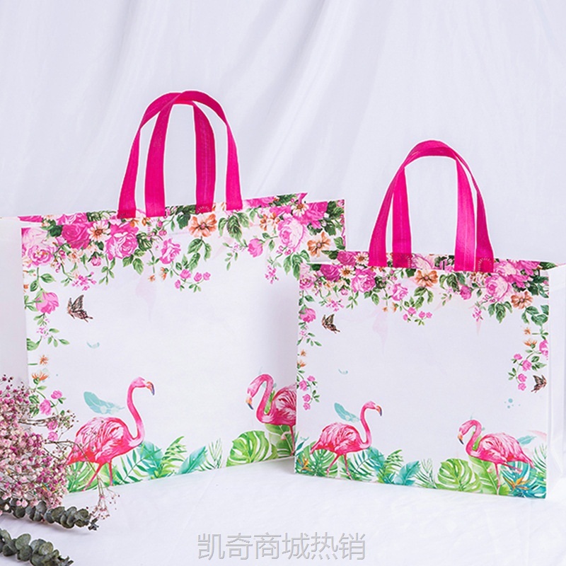 覆膜无纺布袋手提礼品包装袋服装无纺布手提袋子现货宣传logo广告
