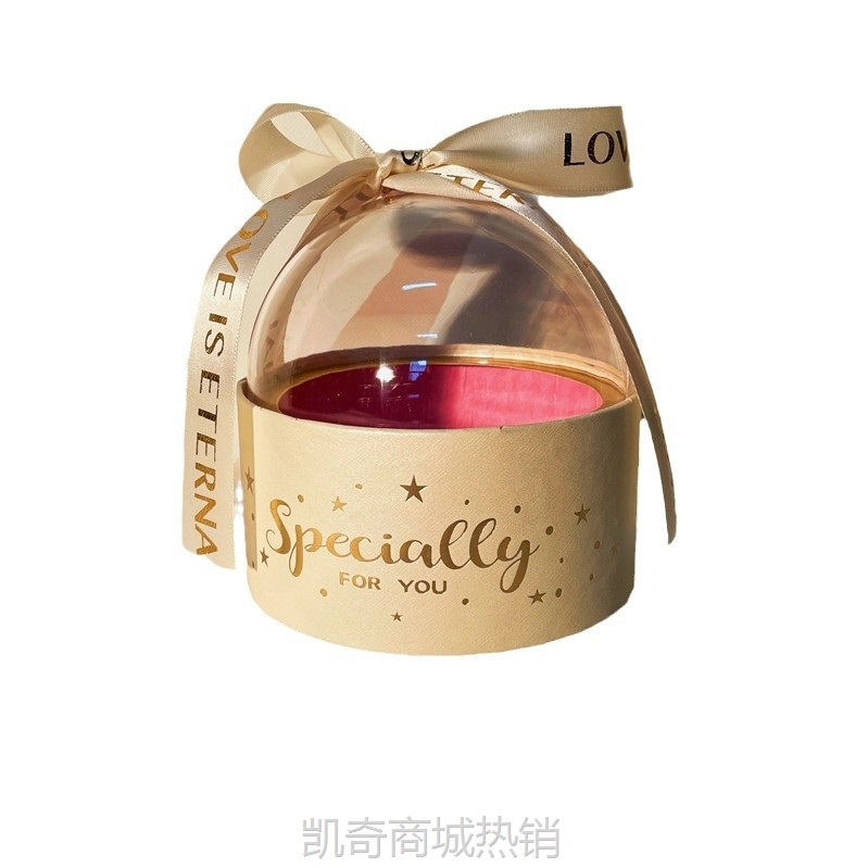 网红新年抱抱桶蛋糕盒情人节礼物盒订婚结婚喜糖盒生日派对回礼盒