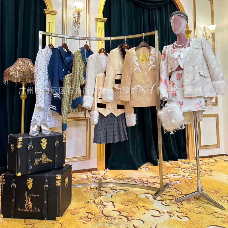 格莉设计师女装尾款清货可挑款可走份品牌撤柜尾货连衣裙两件套