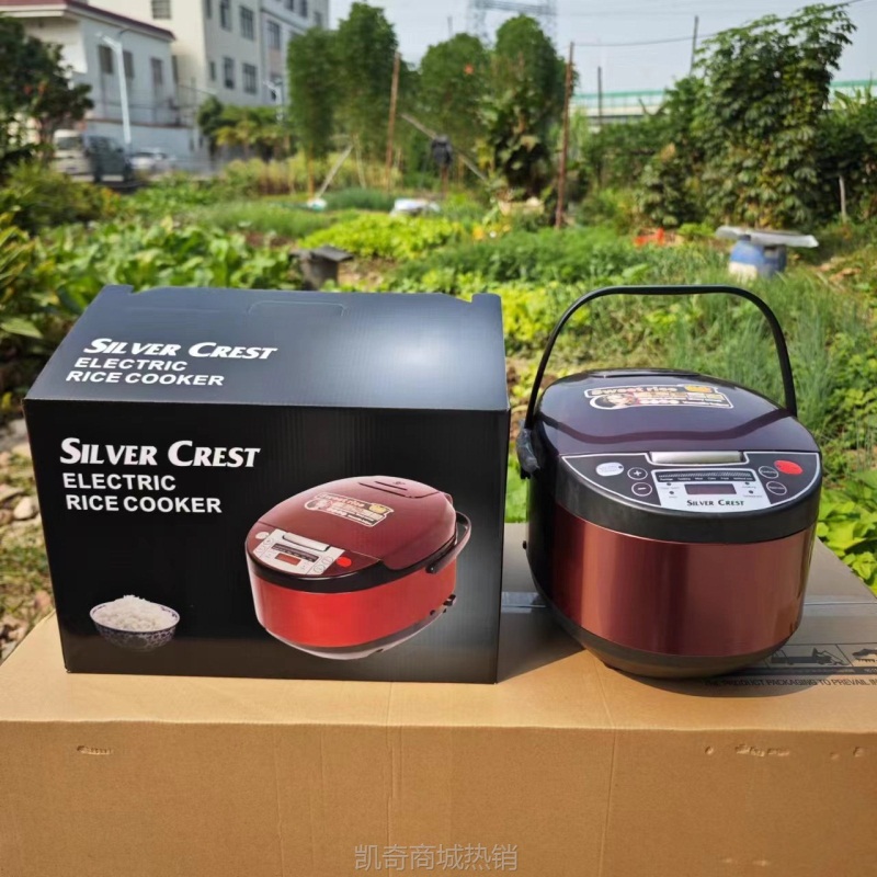 SILVER CREST Rice cooker英文5L家用智能预约电饭煲工厂直销
