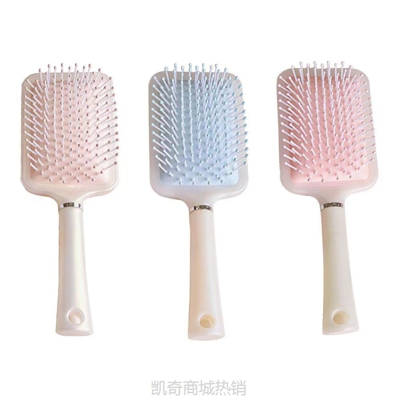 现货人鱼顺发梳卷发排骨梳日韩版学生气垫梳批发加工制作气垫梳