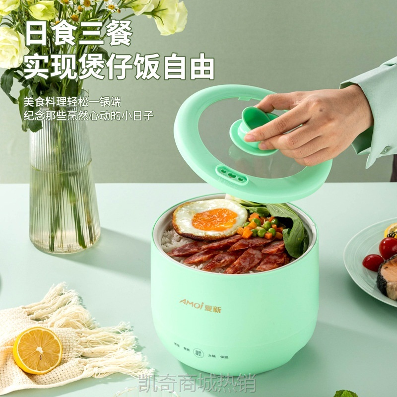 厂家直供 多功能电饭锅家用煮饭迷你小功率不粘锅宿舍电饭煲