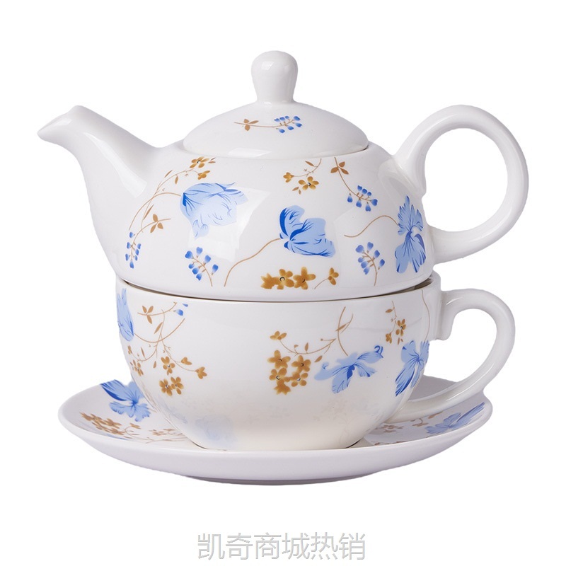 创意陶瓷茶具套装花茶壶英式杯子母壶办公单人咖啡壶水壶礼品批发