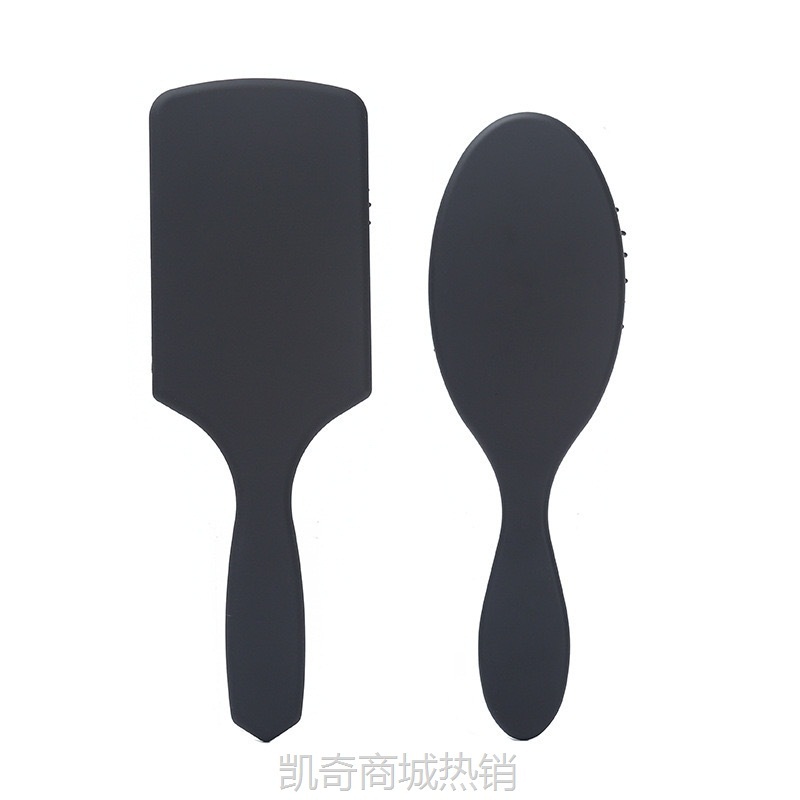 亚马逊跨境款式黑色气垫梳子女士按摩梳子静电梳女气囊梳大板梳子