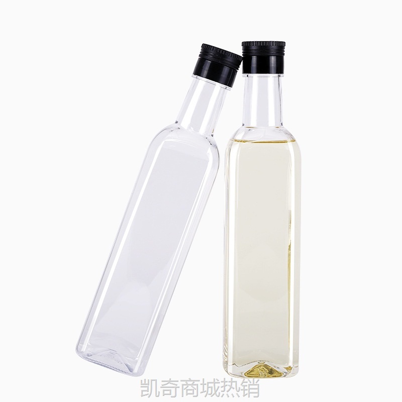 食用油瓶500ml塑料瓶酱油醋瓶调味品瓶 塑料酒瓶橄榄油瓶油壶酒壶