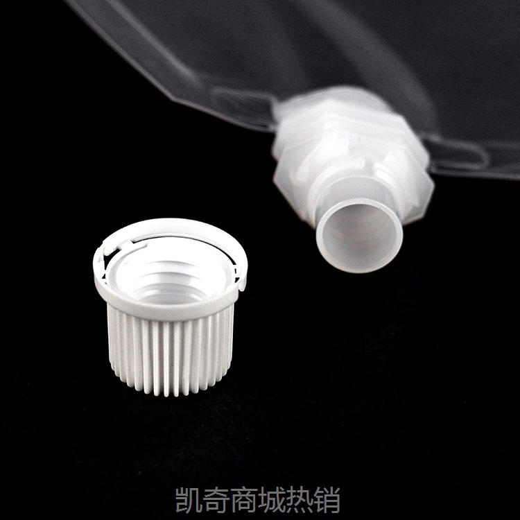 现货透明自立吸嘴袋 果冻饮料液体袋奶茶袋密封袋 食品塑料包装袋
