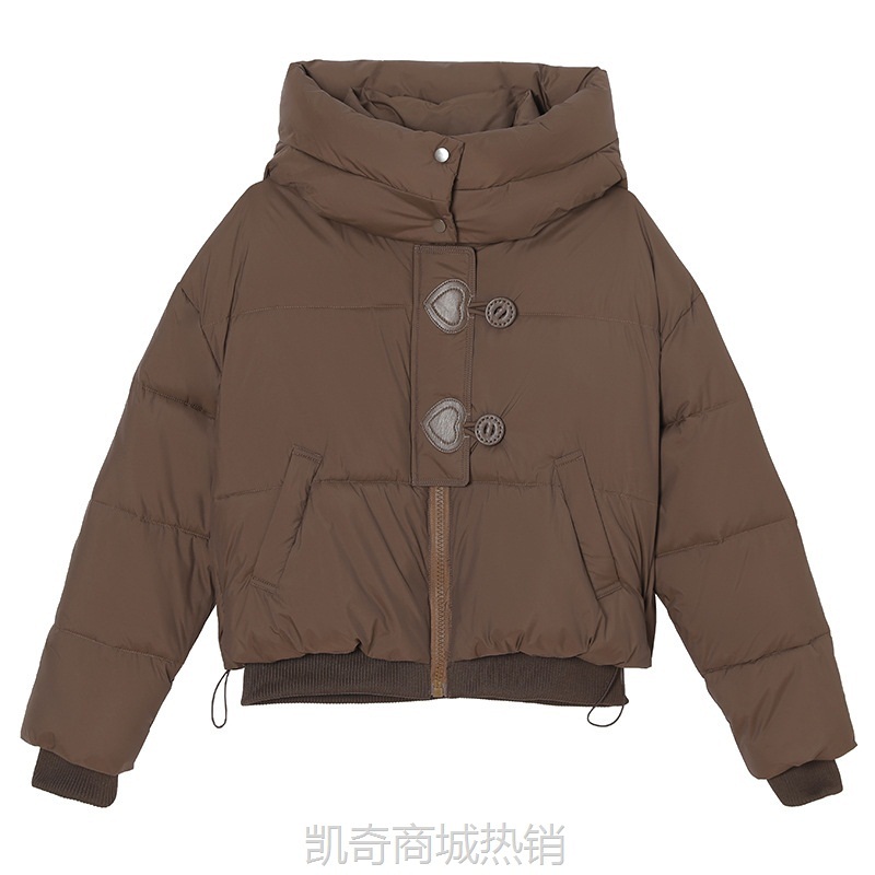 【♥首单0.1元♥】小个子时尚短款羽绒棉服女2024冬季新款设计感慵懒风面包服棉衣女