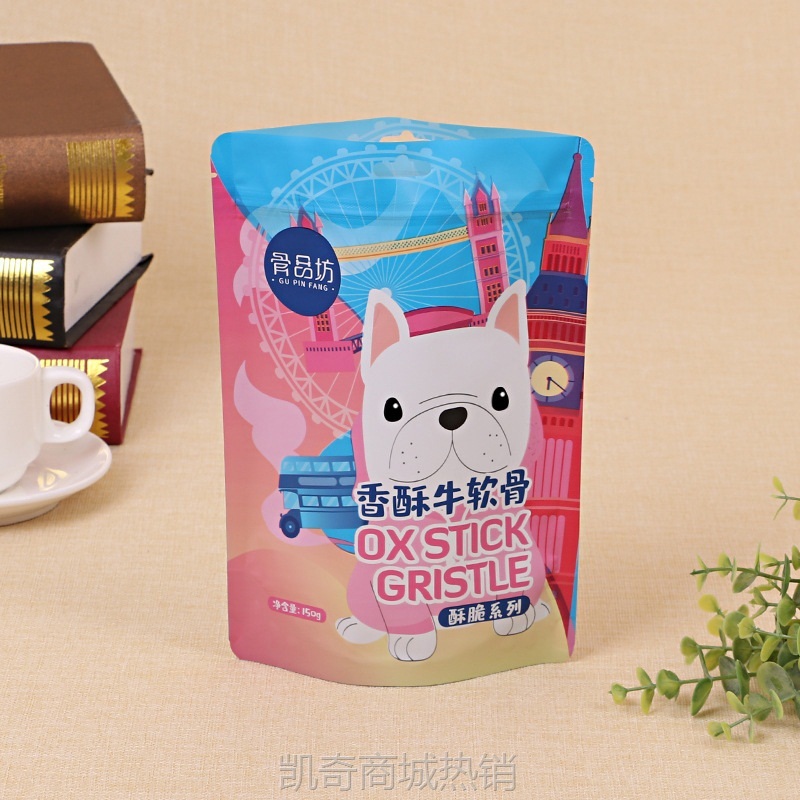 定 制狗粮零食包装袋自立自封宠物食品包装袋猫粮食物袋