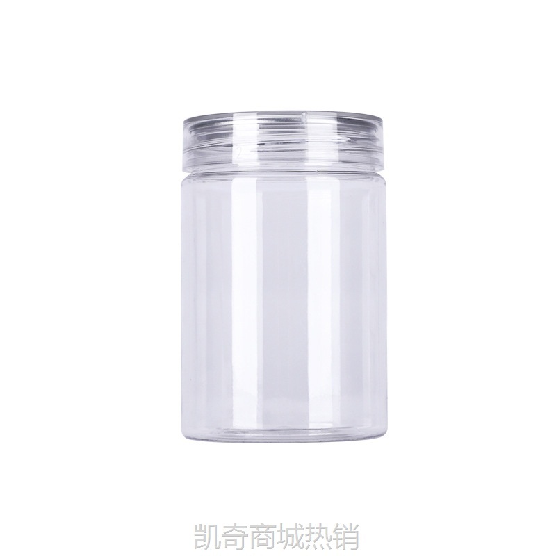 无骨鸡爪塑料透明收纳食品罐混合坚干果仁杂粮零食蜂蜜密封罐子