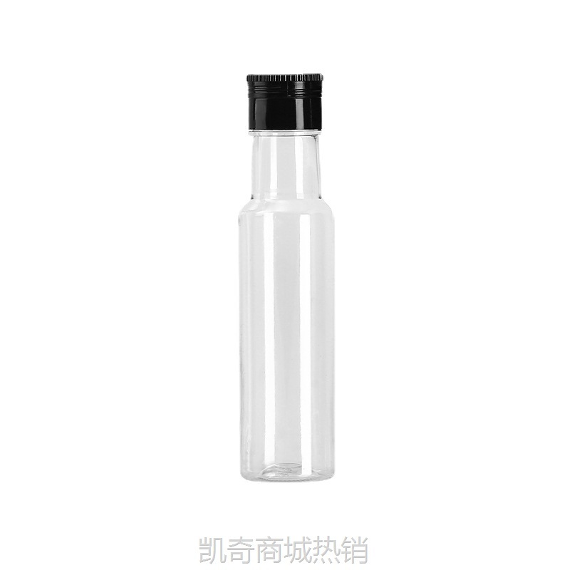 500ml带盖圆方橄榄酱油醋调味塑料食用山茶核桃菜籽芝麻油香油瓶