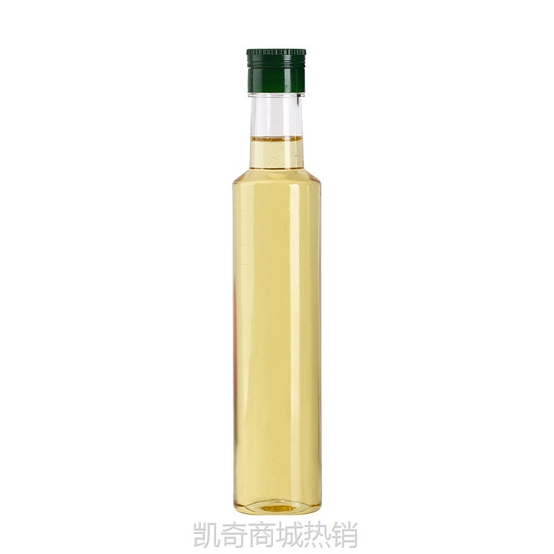 30口径400ml油壶酱油调味塑料pet透明香油不挂油防漏料酒生抽醋瓶