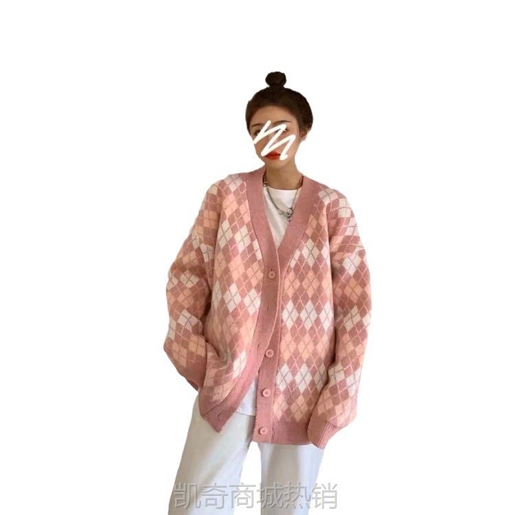 【♥首单0.1元♥】外贸精品女装开衫毛衣外套2023秋冬季新款慵懒风加厚洋气针织衫女