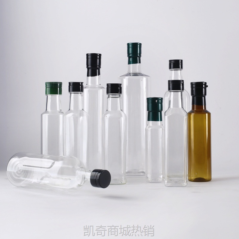食用酱油醋亚麻籽油瓶 塑料橄榄香油生抽山茶油醋汁塑料调料酒瓶