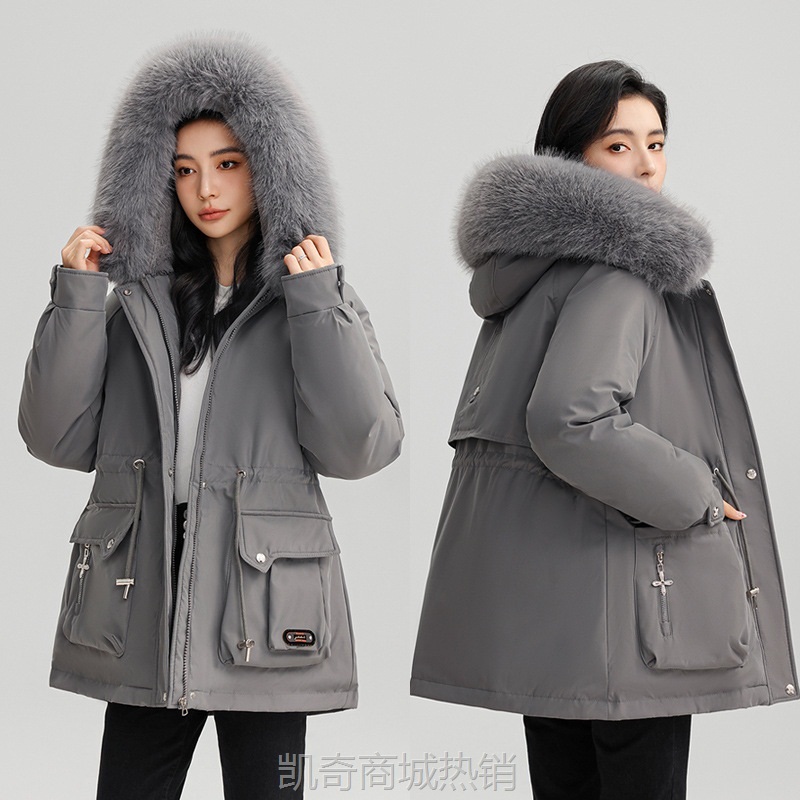 【♥首单0.1元♥】2024年棉服女士短款派克服冬季外套上衣羽绒棉袄加绒内胆休闲收腰