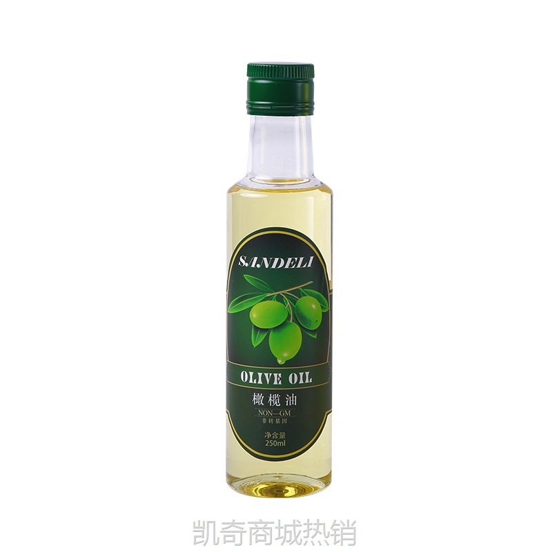 厂家批发加厚圆形塑料油瓶金属旋盖橄榄油山茶油核桃油分装塑料瓶