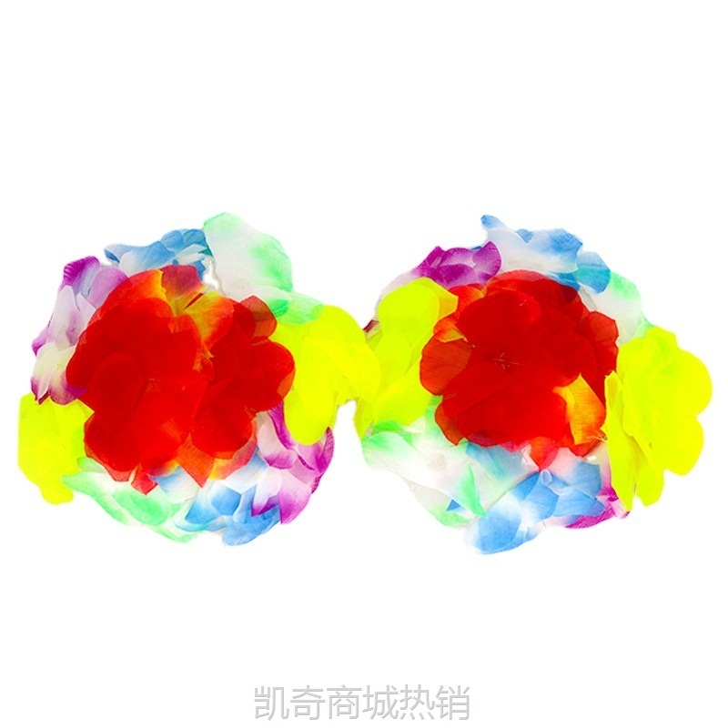 花环文胸胸罩新婚拦结婚群魔乱舞草裙舞婚庆用品大全接亲游戏道具