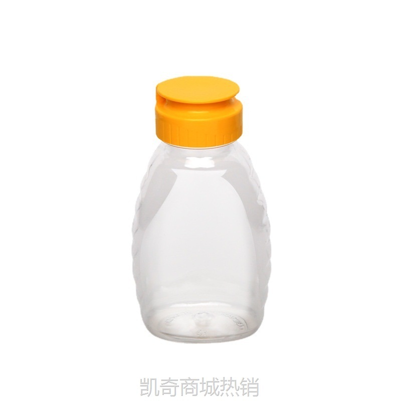 180ml塑料蜂蜜油瓶调味汁食品级便携式小容量尖嘴番茄果酱挤压瓶