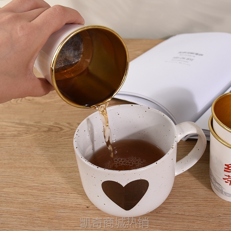 【首单1角】厂家批发一次性茶杯加厚铝箔双层待客隐茶纸杯广告杯子定制logo
