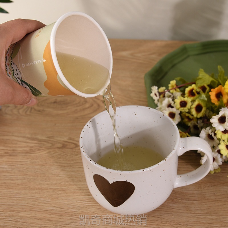 【首单1角】厂家批发带茶叶纸杯中装茶一次性隐茶杯自带茶叶茶隔双层商务接待