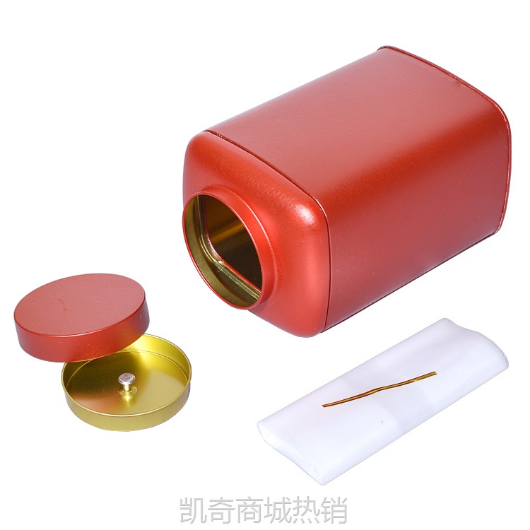 【♥首单1元♥】新品 异形桶 小一斤异形罐 小青柑 空白可贴标茶叶铁桶储藏礼品桶