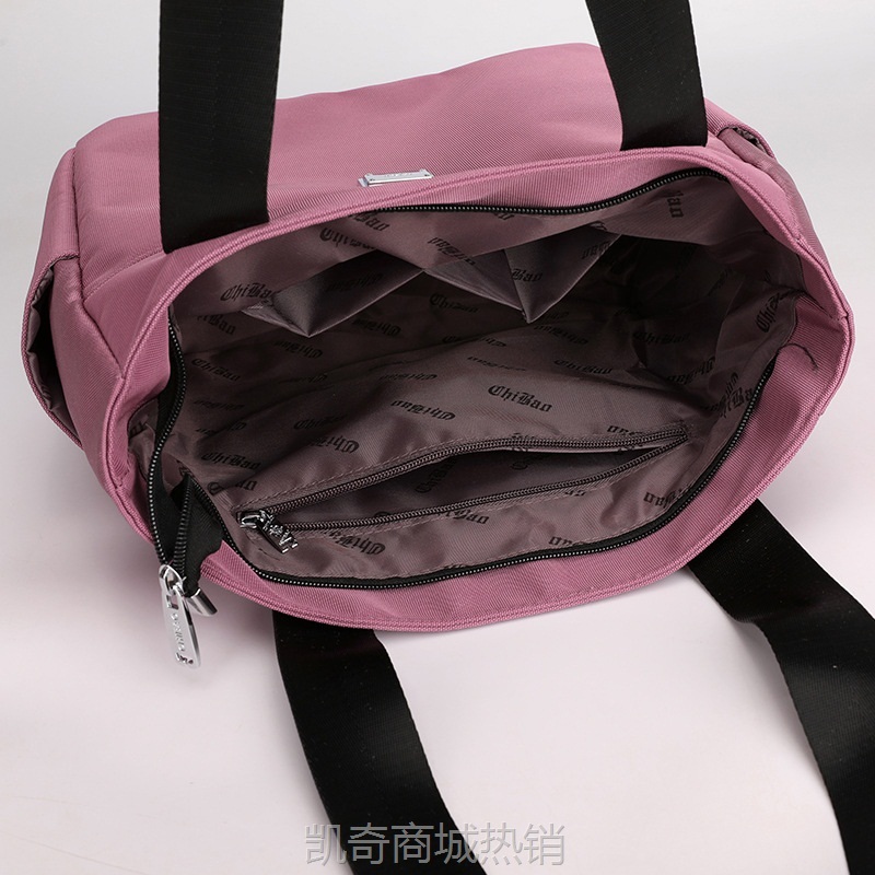 【♥首单3元♥】单肩女包简约百搭大容量通勤包多兜时尚妈咪布包礼品订logo