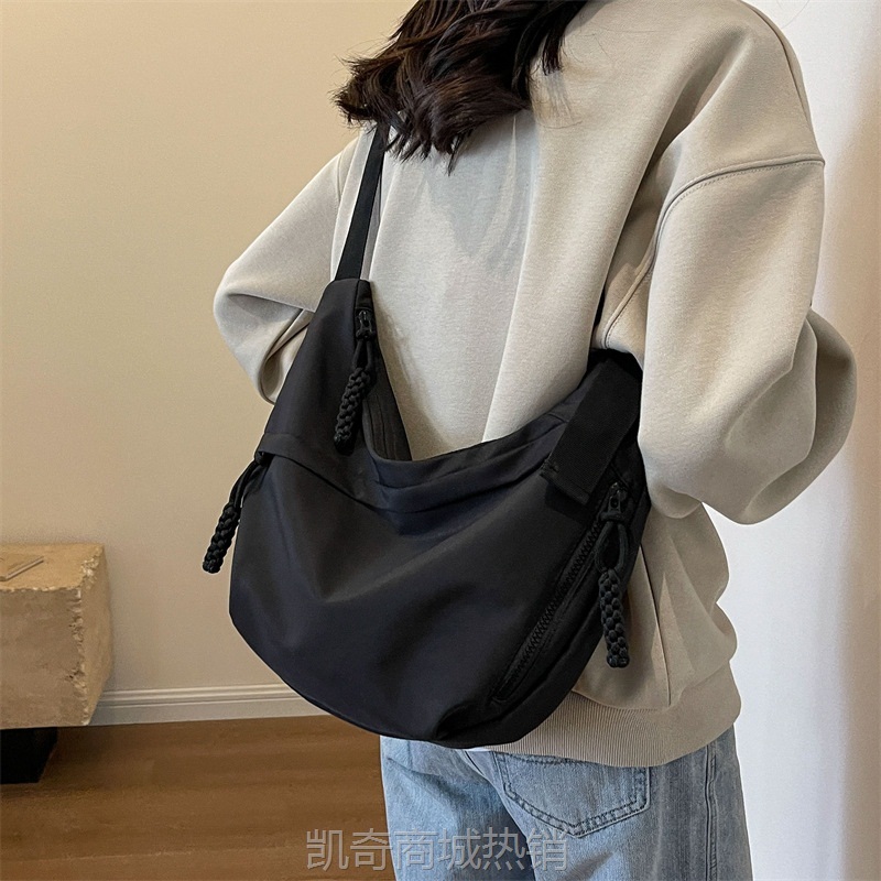 【♥首单3元♥】时尚通勤大容量单肩斜挎包包女新款休闲百搭托特包韩版腋下包