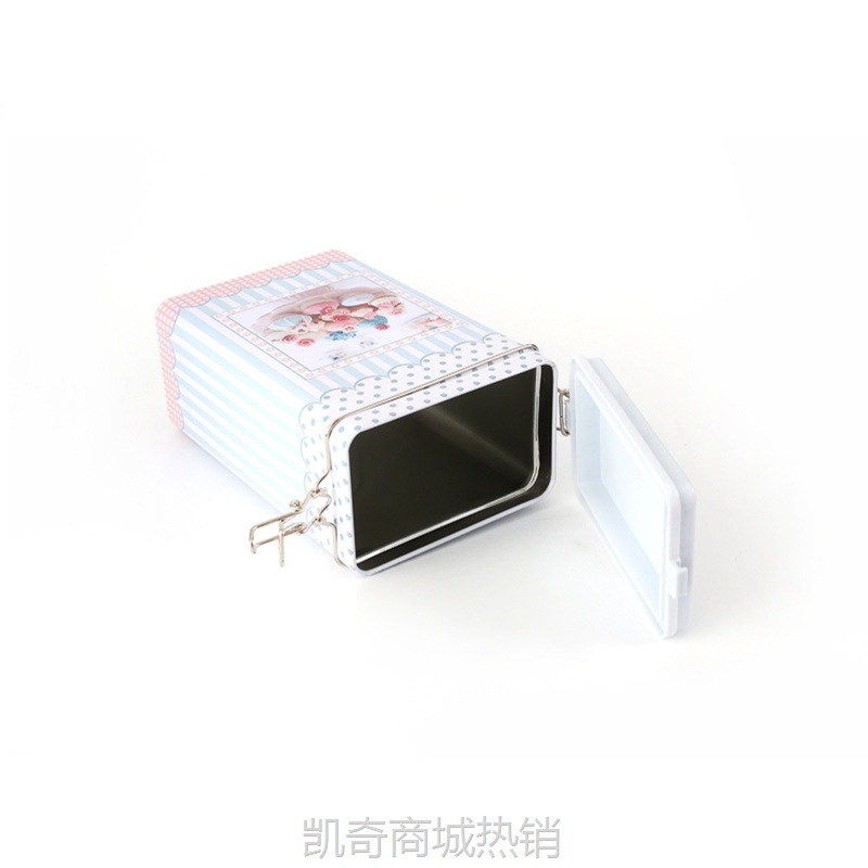【♥首单1元♥】厂家定制马口铁罐方形铁盒 密封钢丝扣罐零食糖果收纳储物罐