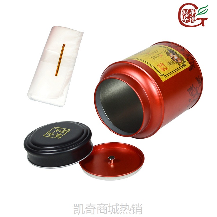【♥首单1元♥】厂家直销 高质量茶叶储藏罐 130半斤装柑普工艺圆罐 现货批发 定