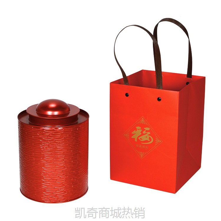 【♥首单1元♥】茶叶铁罐通用红茶绿茶小青柑马口铁金属方罐密封空盒茶叶盒批发