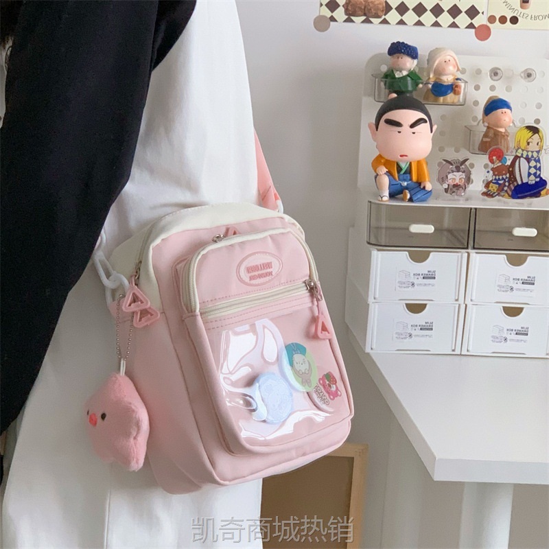 【♥首单3元♥】透明谷子痛包ins小包斜挎包少女小挎包潮学生背包漫展个性手机包