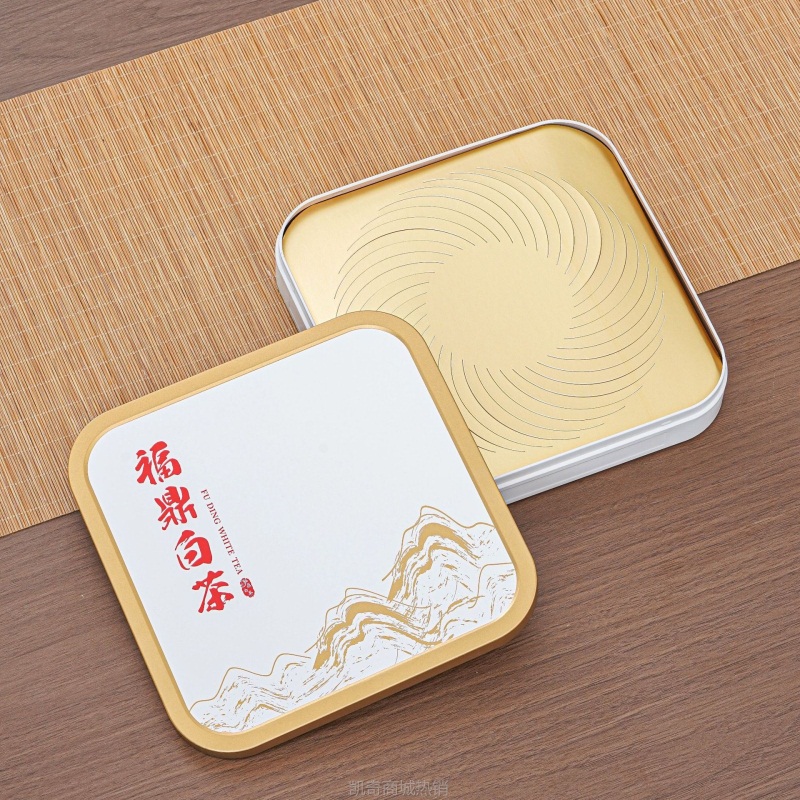 【♥首单1元♥】诚邀代理 冠华包装 普洱盒铁盒白茶通用饼盒  厂家现货直销 批发